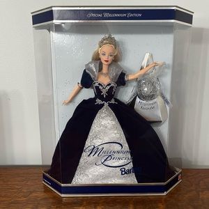 2000 Millennium Princess Barbie Collector Doll NIB